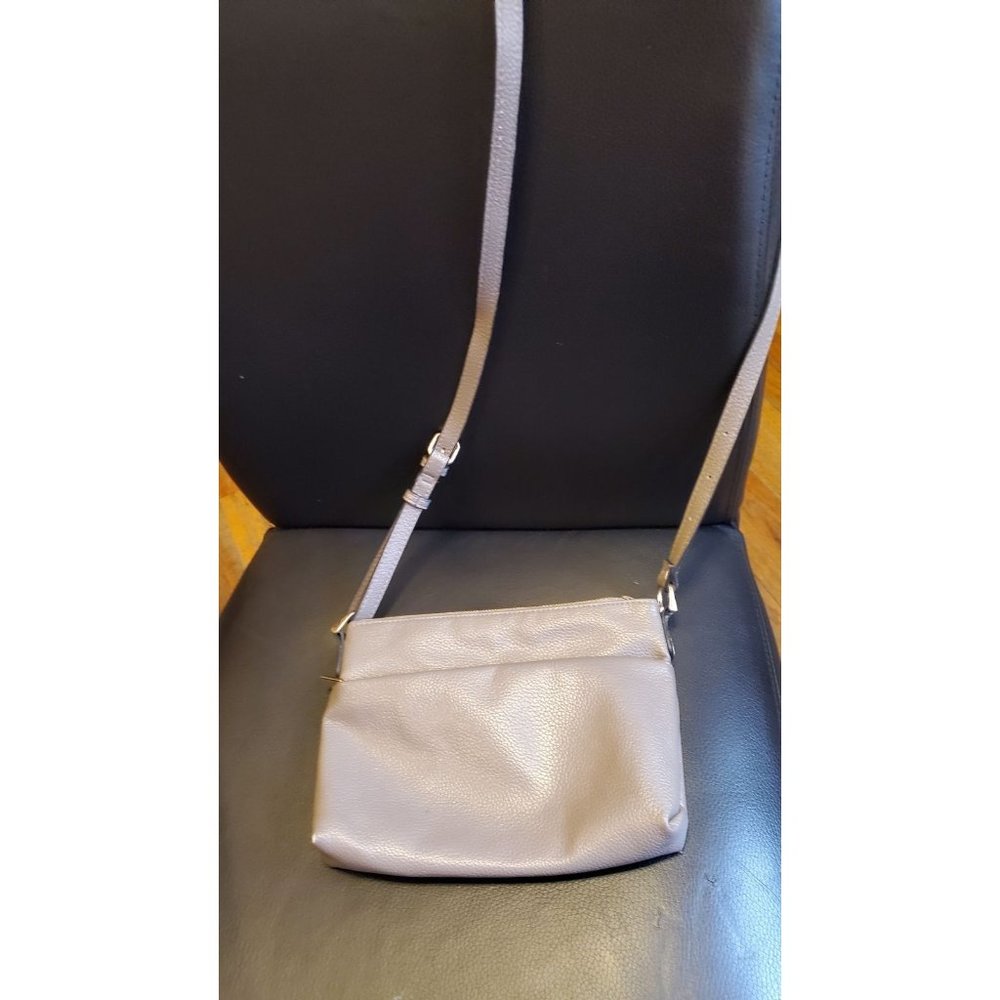 Target -  A New Day Crossbody/Shoulder Adjustable Strap Faux Leather Grey